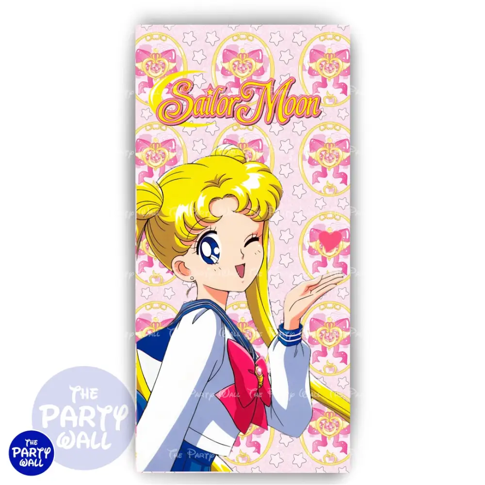 Sailor Moon - Funda para mampara de punta redonda o rectangular The Party Wall