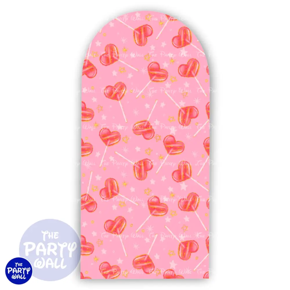 San Valentín - Funda para mampara de punta redonda o rectangular The Party Wall