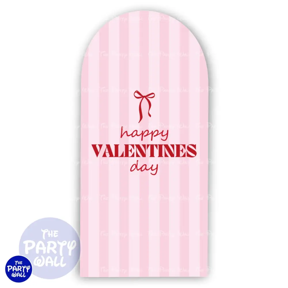 San Valentín - Funda para mampara de punta redonda o rectangular The Party Wall