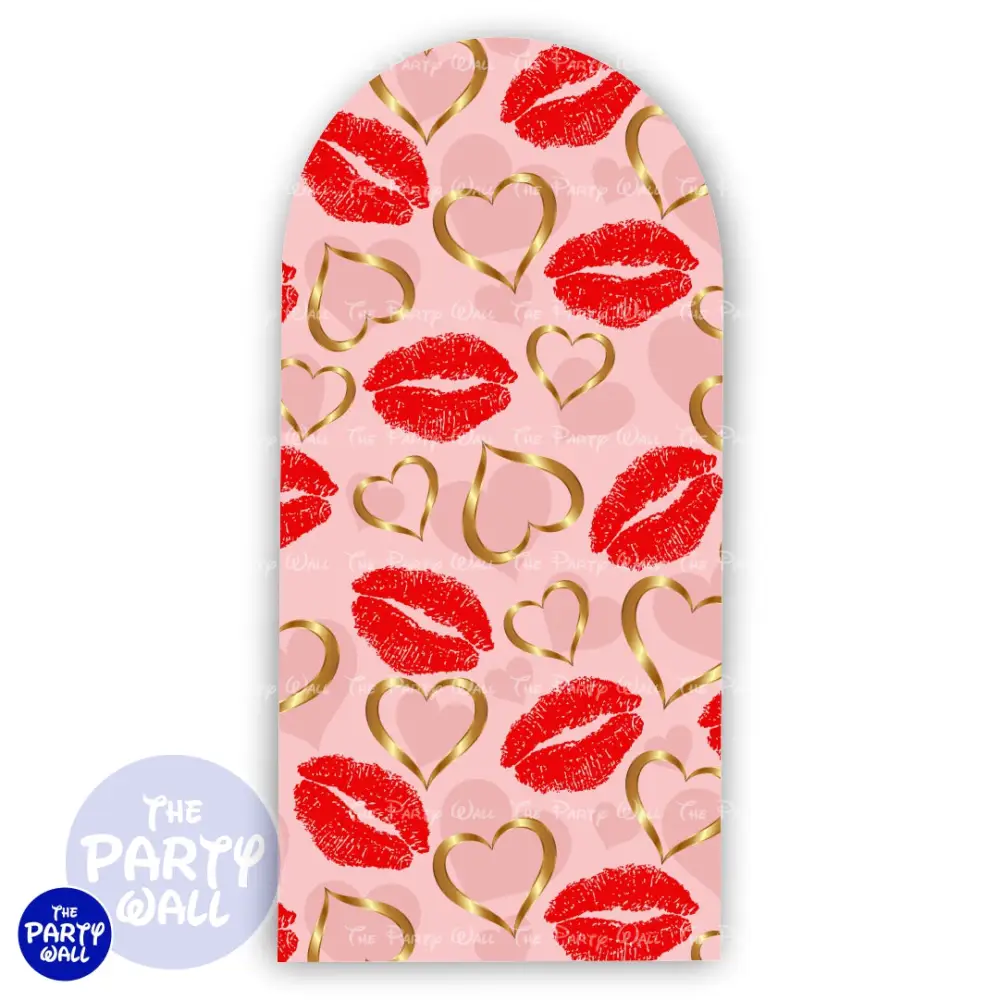San Valentín - Funda para mampara de punta redonda o rectangular The Party Wall
