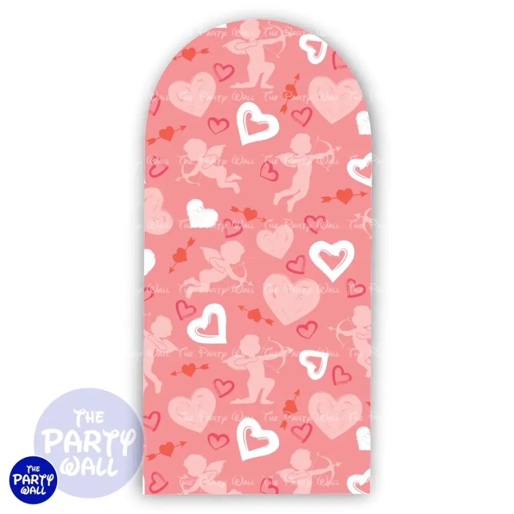 San Valentín - Funda para mampara de punta redonda o rectangular The Party Wall