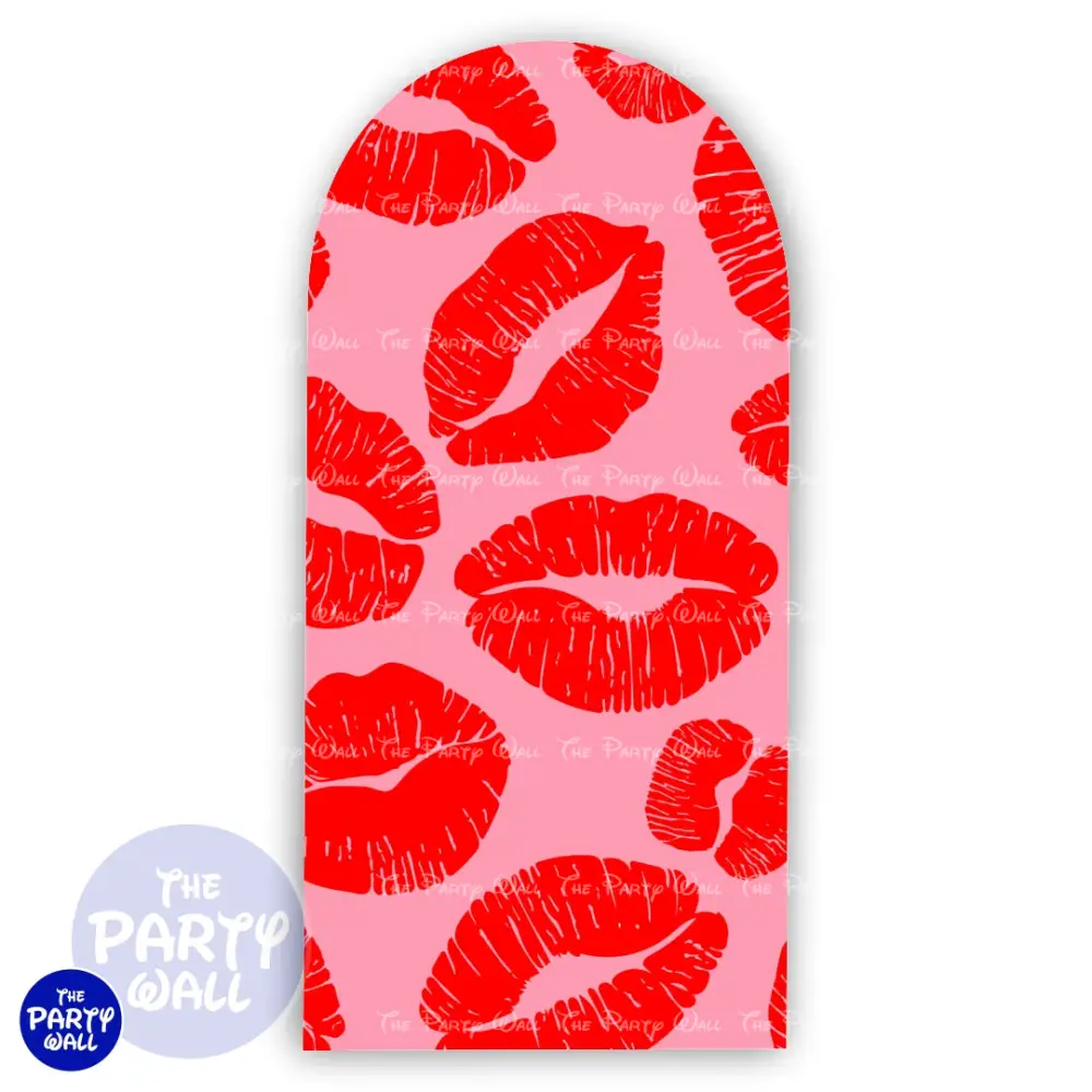 San Valentín - Funda para mampara de punta redonda o rectangular The Party Wall