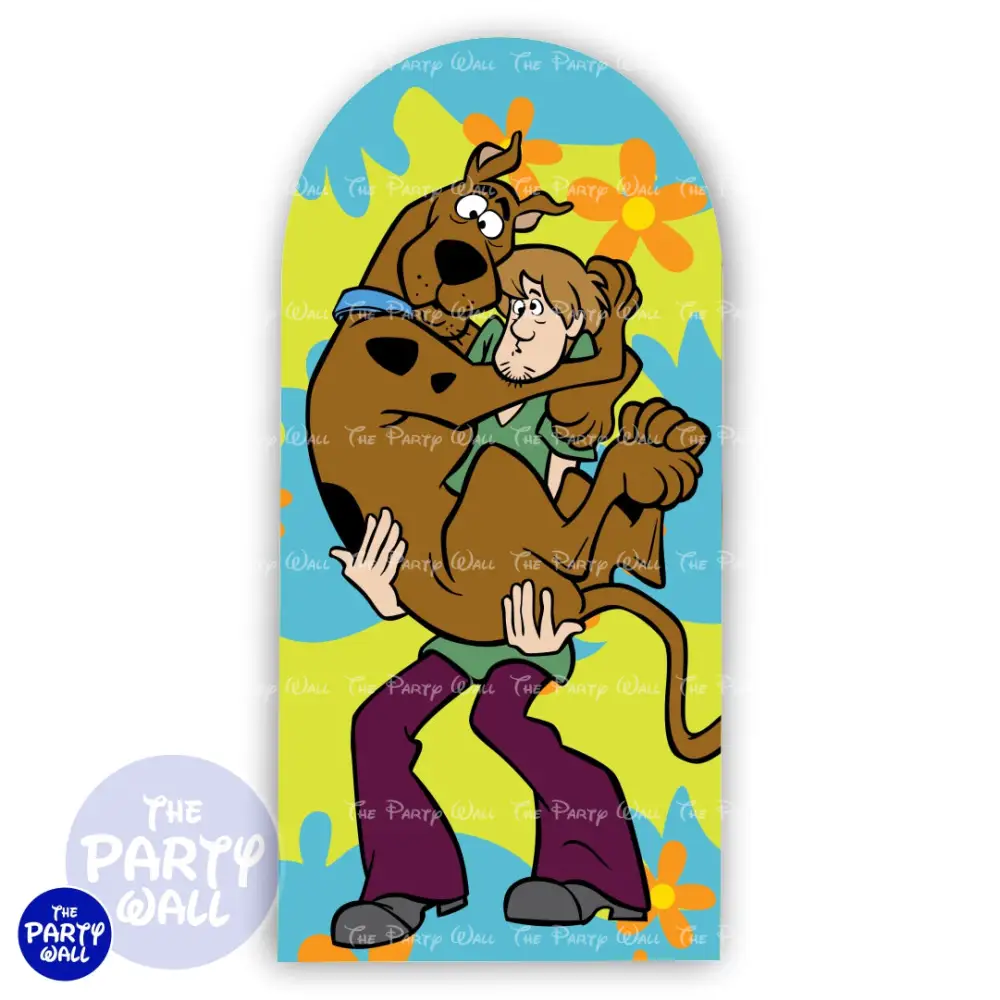 Scooby Doo - Funda para mampara de punta redonda o rectangular The Party Wall