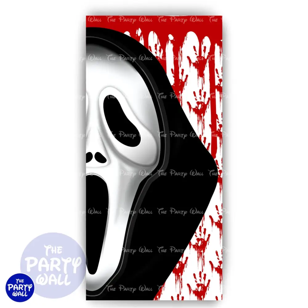 Scream - Funda para mampara de punta redonda o rectangular The Party Wall