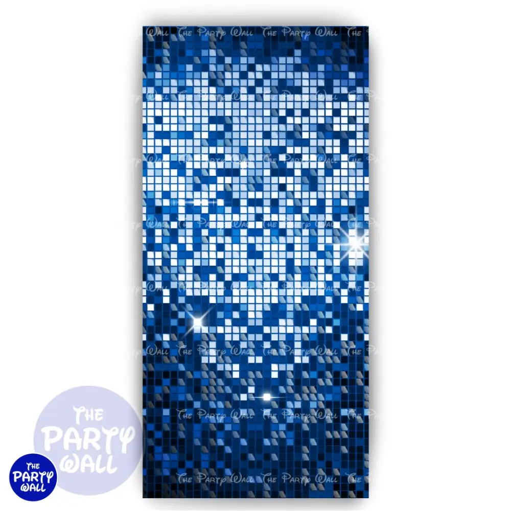 Shimmer Wall - Funda para mampara de punta redonda o rectangular The Party Wall