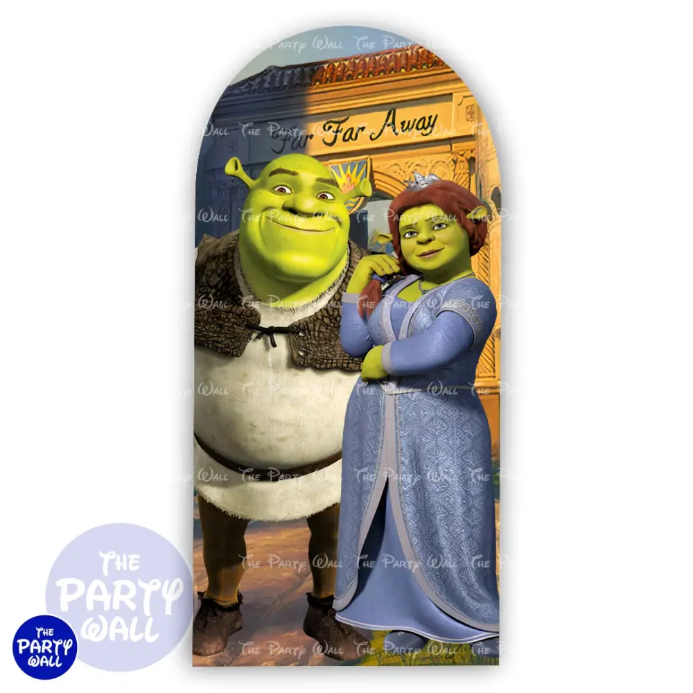 Shrek - Funda para mampara de punta redonda o rectangular The Party Wall