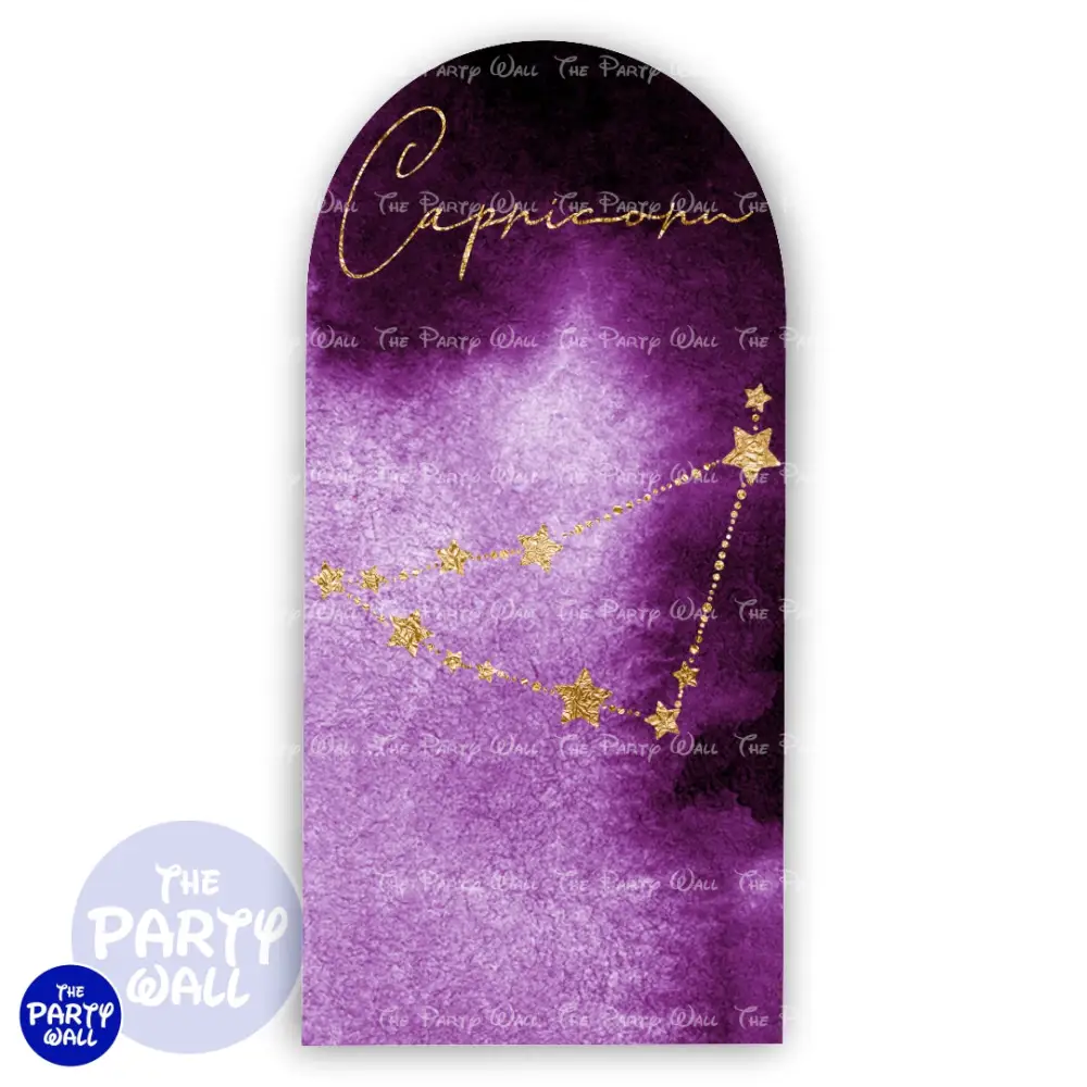 Signos Zodiacales - Funda para mampara de punta redonda o rectangular The Party Wall