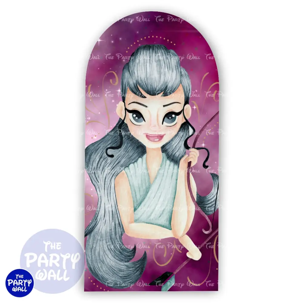 Signos Zodiacales - Funda para mampara de punta redonda o rectangular The Party Wall