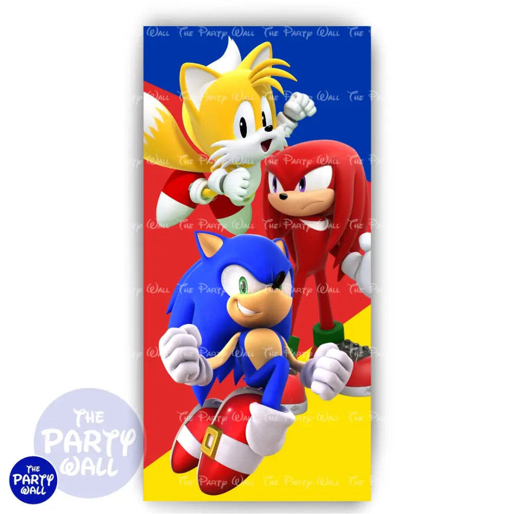 Sonic - Funda para mampara de punta redonda o rectangular The Party Wall