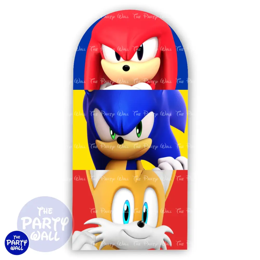 Sonic - Funda para mampara de punta redonda o rectangular The Party Wall