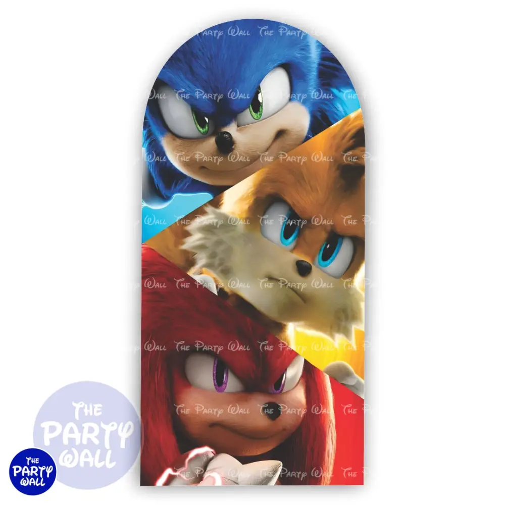 Sonic - Funda para mampara de punta redonda o rectangular The Party Wall