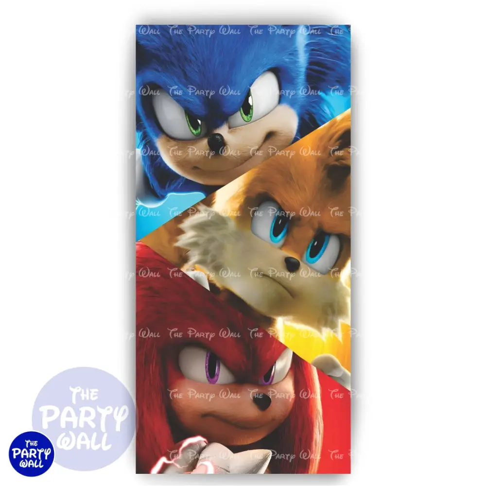 Sonic - Funda para mampara de punta redonda o rectangular The Party Wall