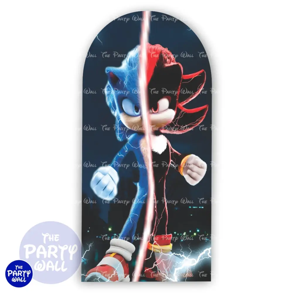 Sonic - Funda para mampara de punta redonda o rectangular The Party Wall