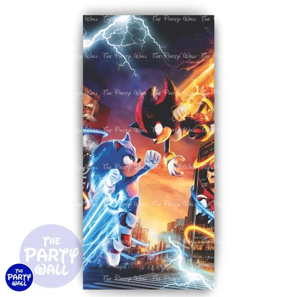Sonic - Funda para mampara de punta redonda o rectangular The Party Wall