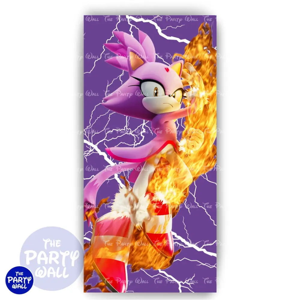 Sonic - Funda para mampara de punta redonda o rectangular The Party Wall