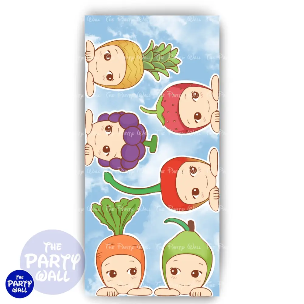 Sonny Angels - Funda para mampara de punta redonda o rectangular The Party Wall