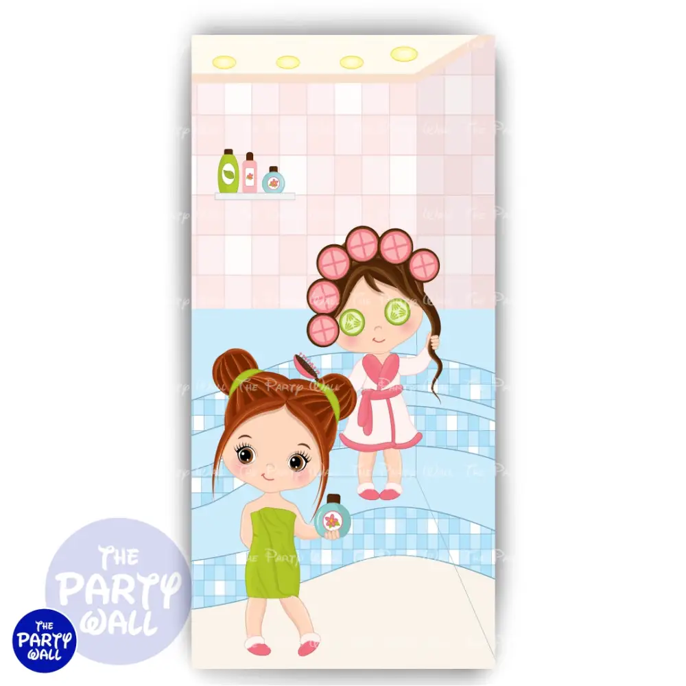 Spa - Funda para mampara de punta redonda o rectangular The Party Wall