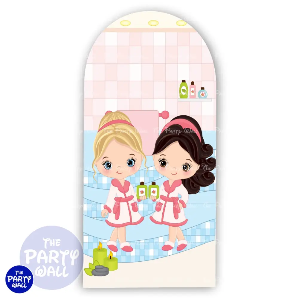 Spa - Funda para mampara de punta redonda o rectangular The Party Wall