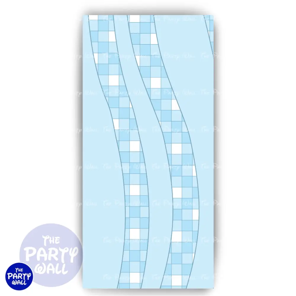 Spa - Funda para mampara de punta redonda o rectangular The Party Wall
