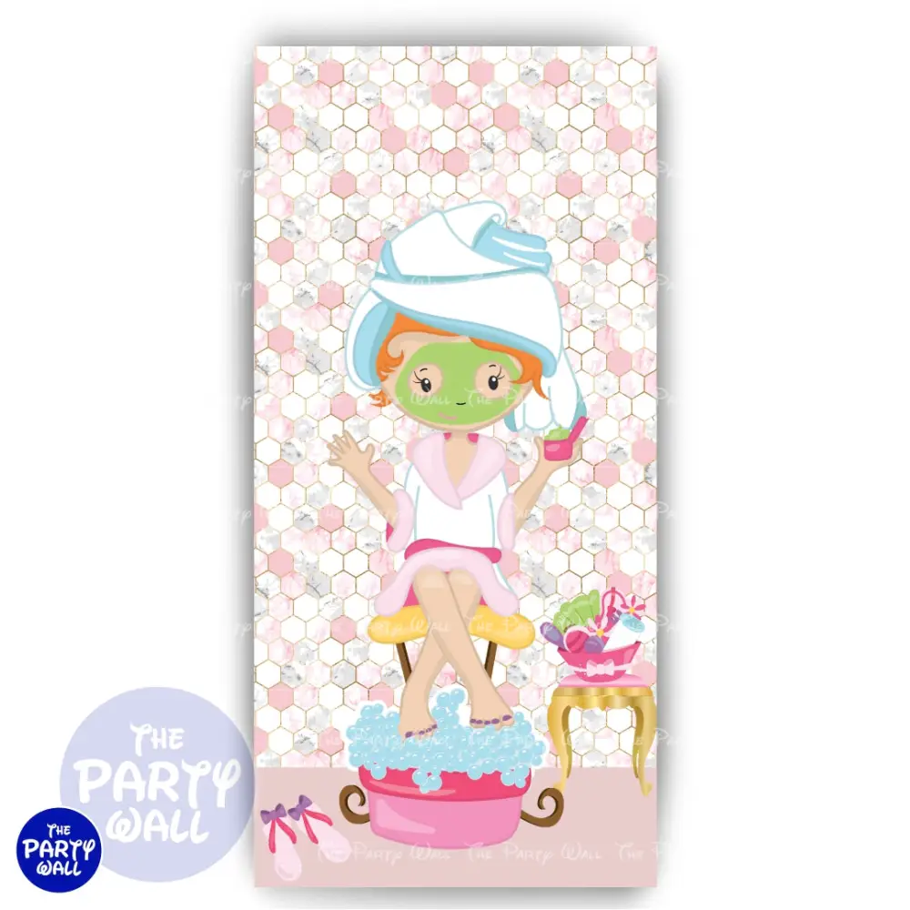 Spa - Funda para mampara de punta redonda o rectangular The Party Wall