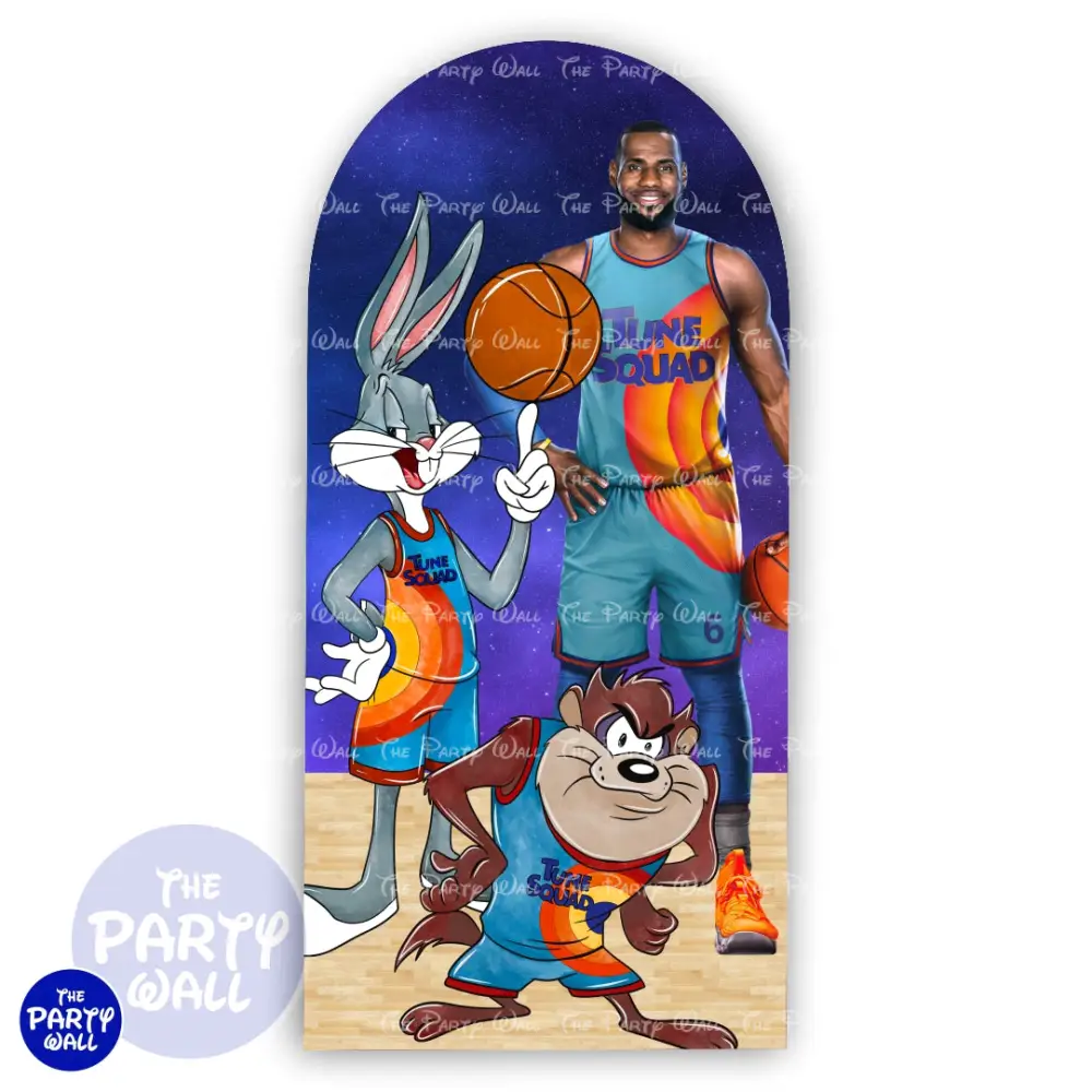 Space Jam - Funda para mampara de punta redonda o rectangular The Party Wall