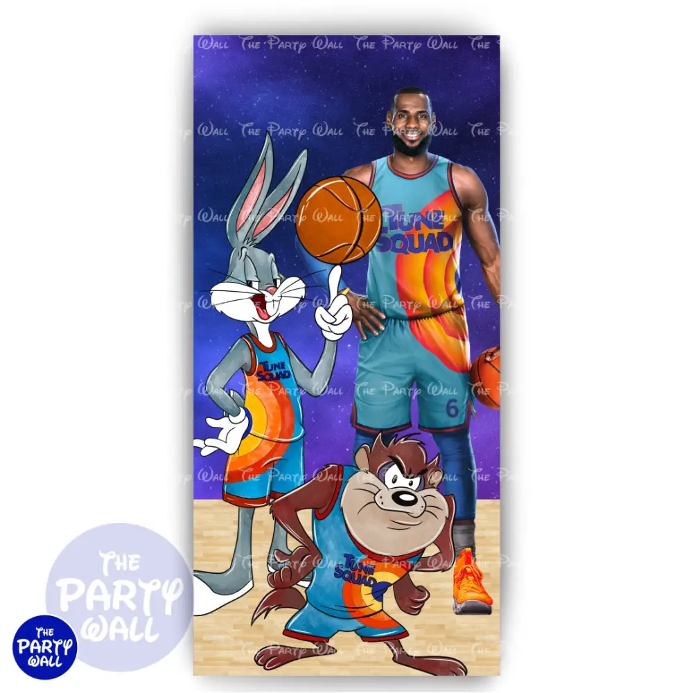 Space Jam - Funda para mampara de punta redonda o rectangular The Party Wall
