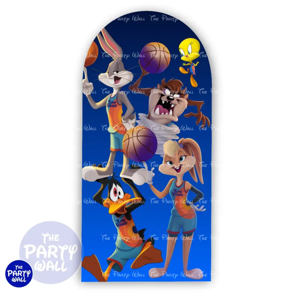 Space Jam - Funda para mampara de punta redonda o rectangular The Party Wall
