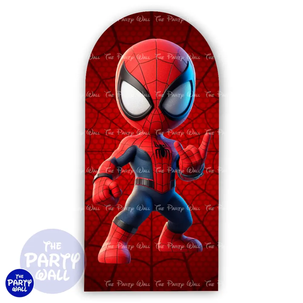 Spiderman - Funda para mampara de punta redonda o rectangular The Party Wall