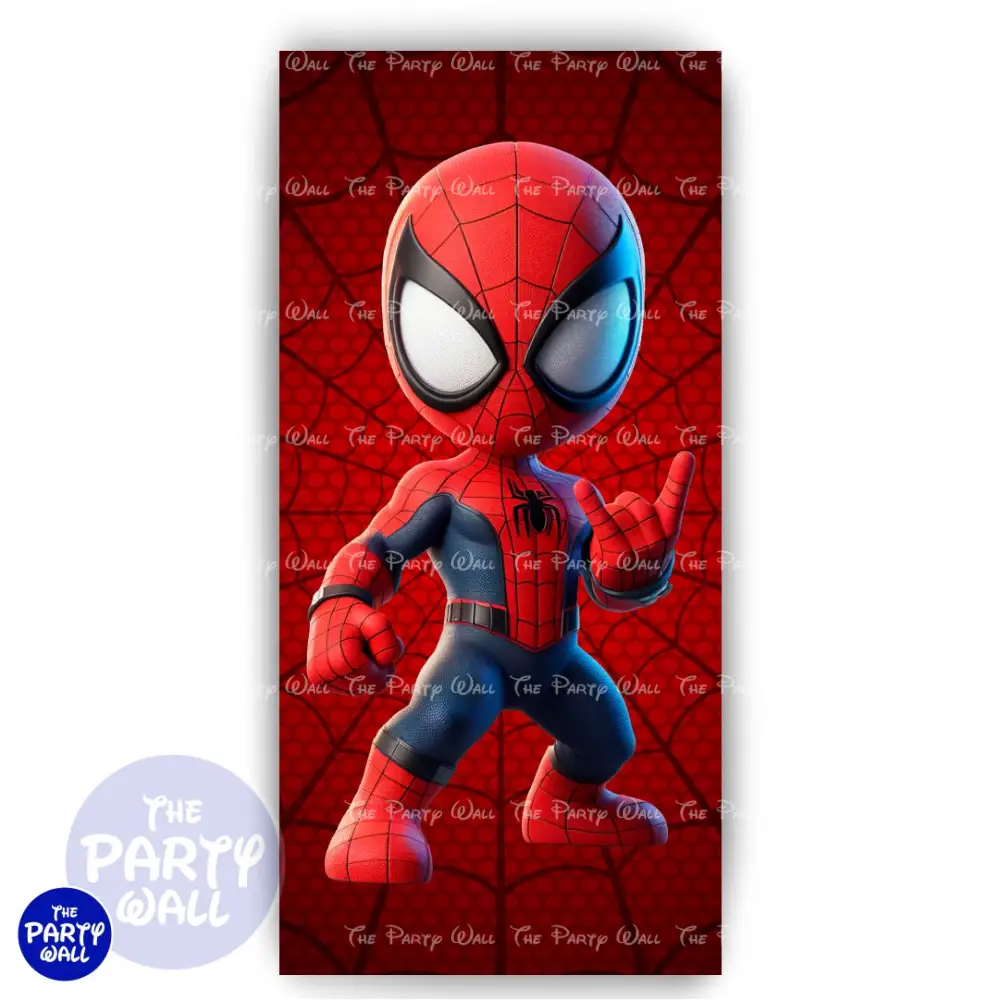 Spiderman - Funda para mampara de punta redonda o rectangular The Party Wall