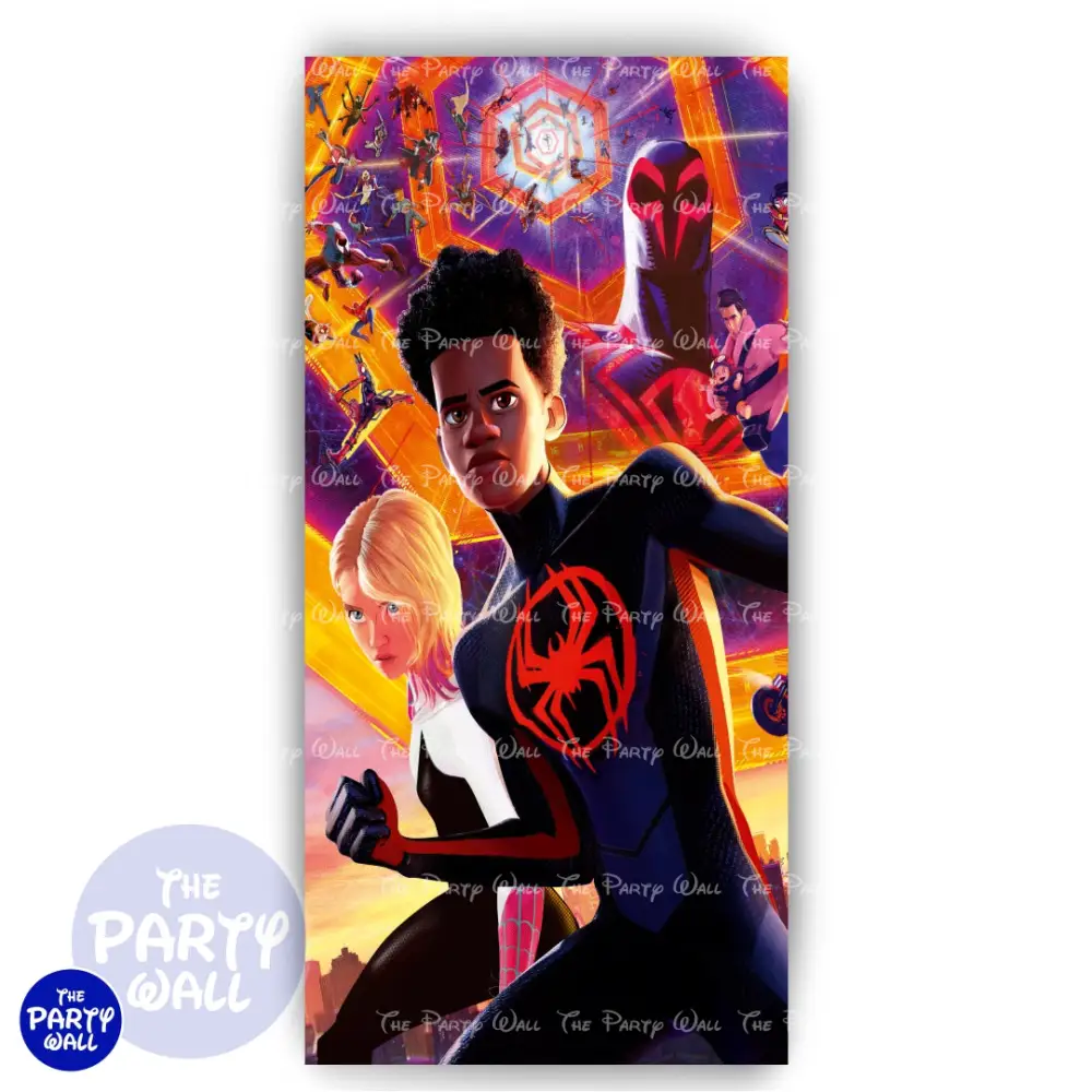 Spiderman - Funda para mampara de punta redonda o rectangular The Party Wall