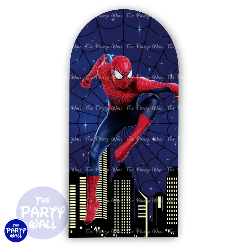 Spiderman - Funda para mampara de punta redonda o rectangular The Party Wall