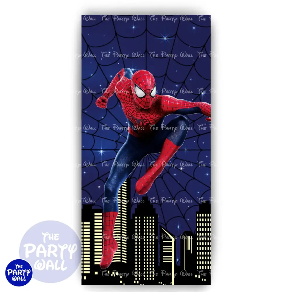 Spiderman - Funda para mampara de punta redonda o rectangular The Party Wall