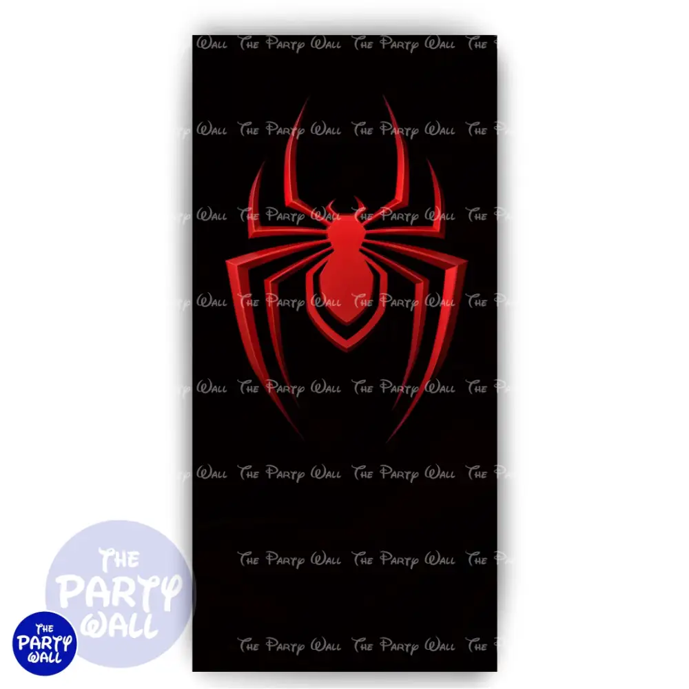 Spiderman - Funda para mampara de punta redonda o rectangular The Party Wall