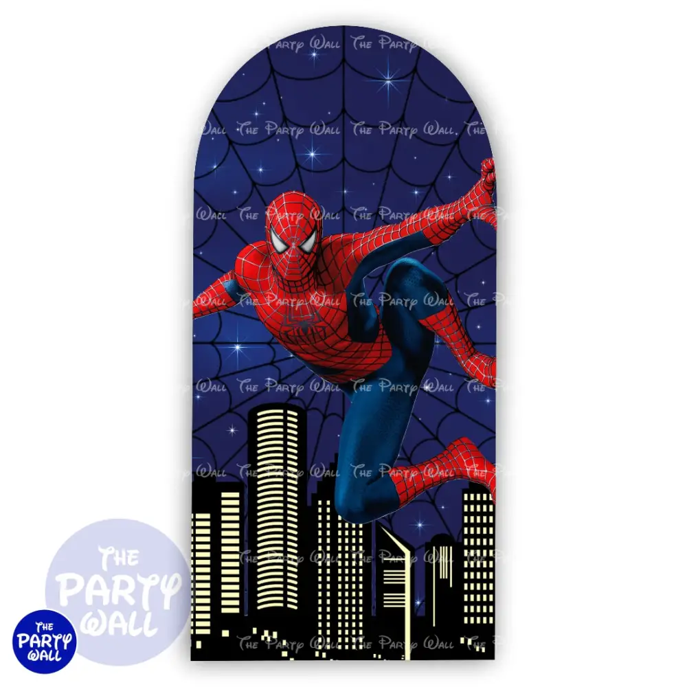 Spiderman - Funda para mampara de punta redonda o rectangular The Party Wall