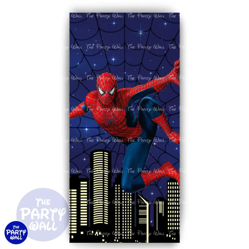 Spiderman - Funda para mampara de punta redonda o rectangular The Party Wall