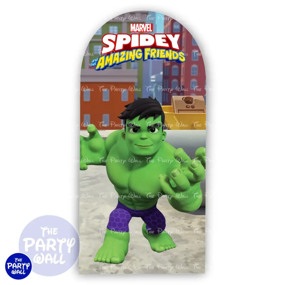 Spidey - Funda para mampara de punta redonda o rectangular The Party Wall