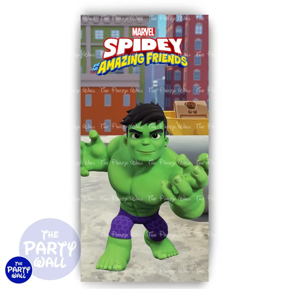 Spidey - Funda para mampara de punta redonda o rectangular The Party Wall