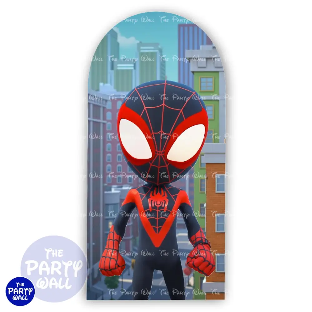 Spidey - Funda para mampara de punta redonda o rectangular The Party Wall