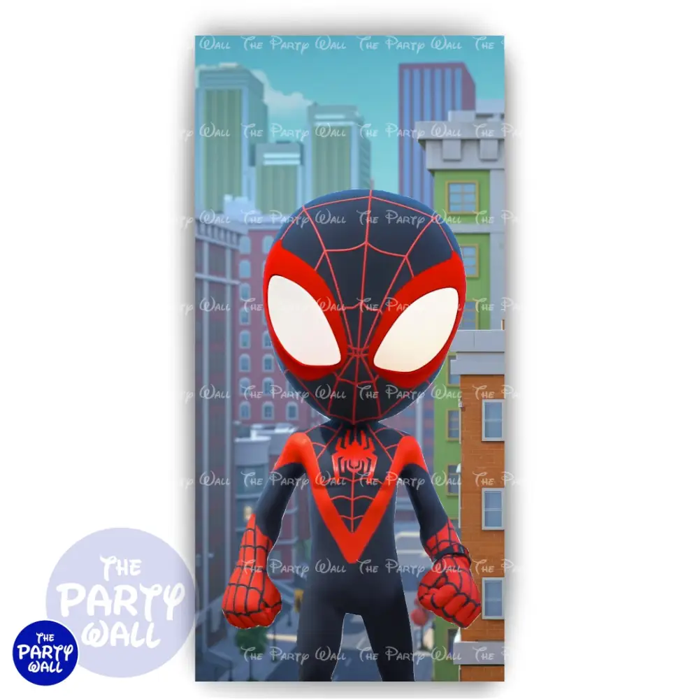 Spidey - Funda para mampara de punta redonda o rectangular The Party Wall