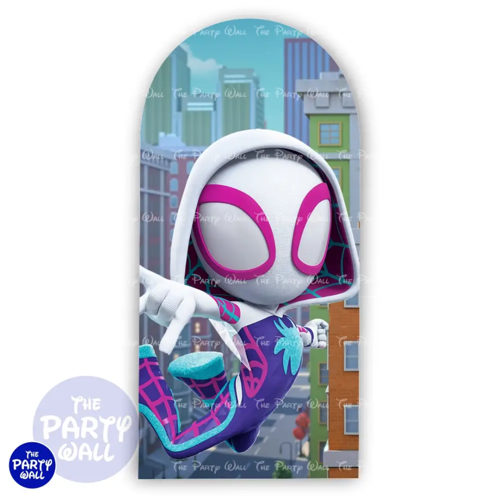 Spidey - Funda para mampara de punta redonda o rectangular The Party Wall