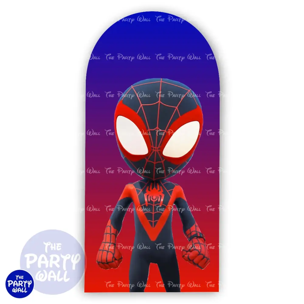 Spidey - Funda para mampara de punta redonda o rectangular The Party Wall