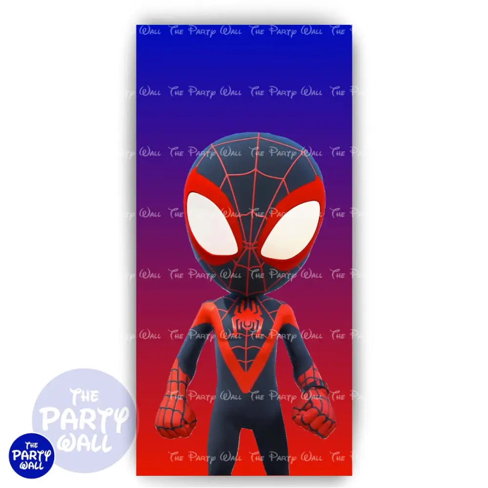 Spidey - Funda para mampara de punta redonda o rectangular The Party Wall