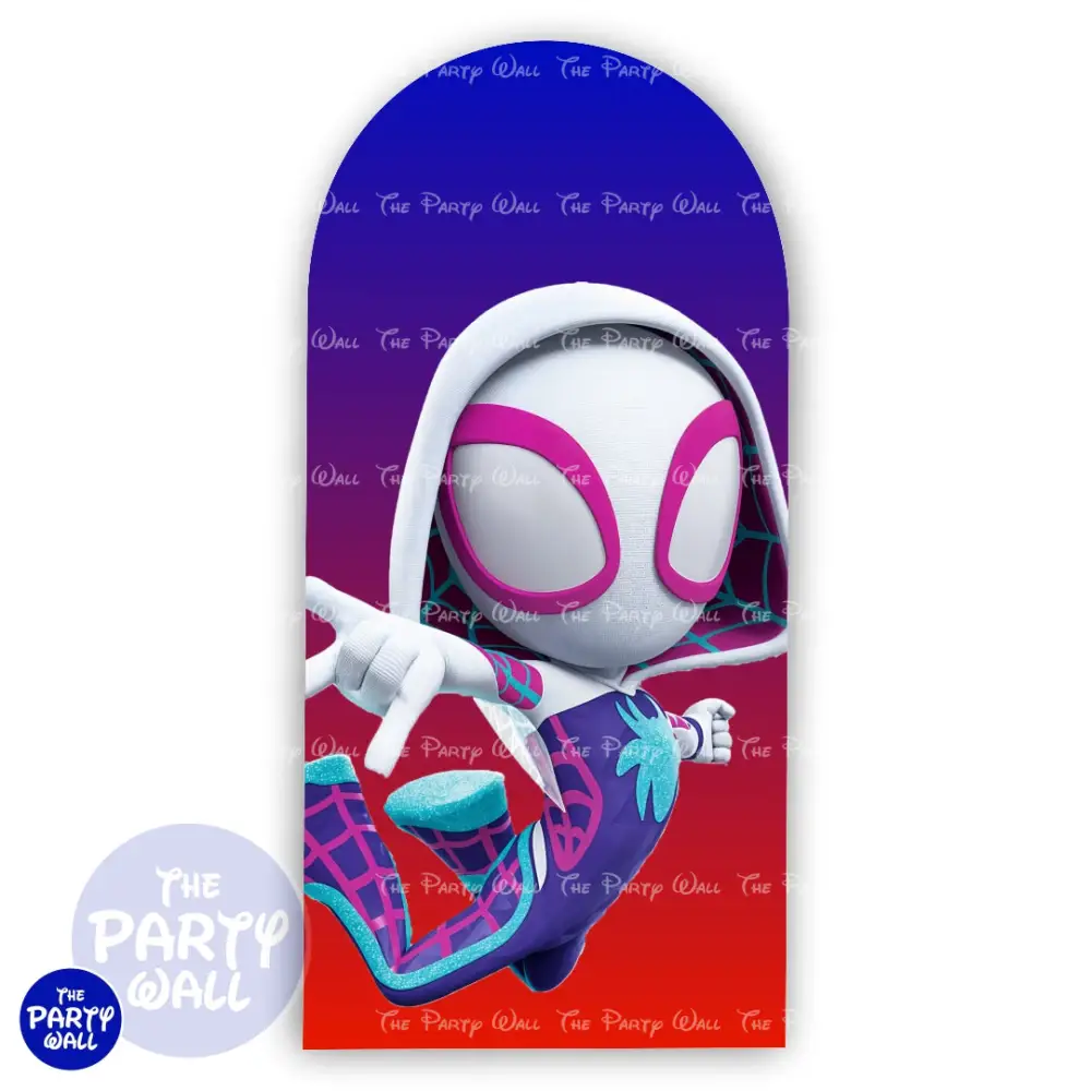 Spidey - Funda para mampara de punta redonda o rectangular The Party Wall