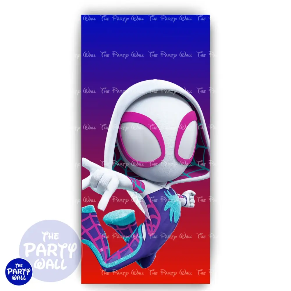Spidey - Funda para mampara de punta redonda o rectangular The Party Wall
