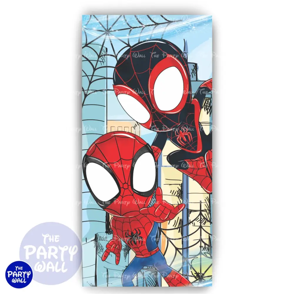 Spidey - Funda para mampara de punta redonda o rectangular The Party Wall