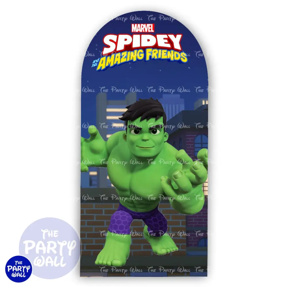 Spidey - Funda para mampara de punta redonda o rectangular The Party Wall