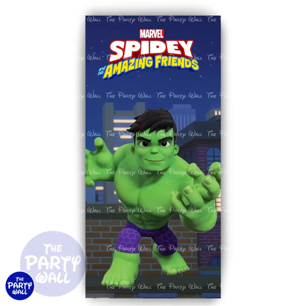 Spidey - Funda para mampara de punta redonda o rectangular The Party Wall