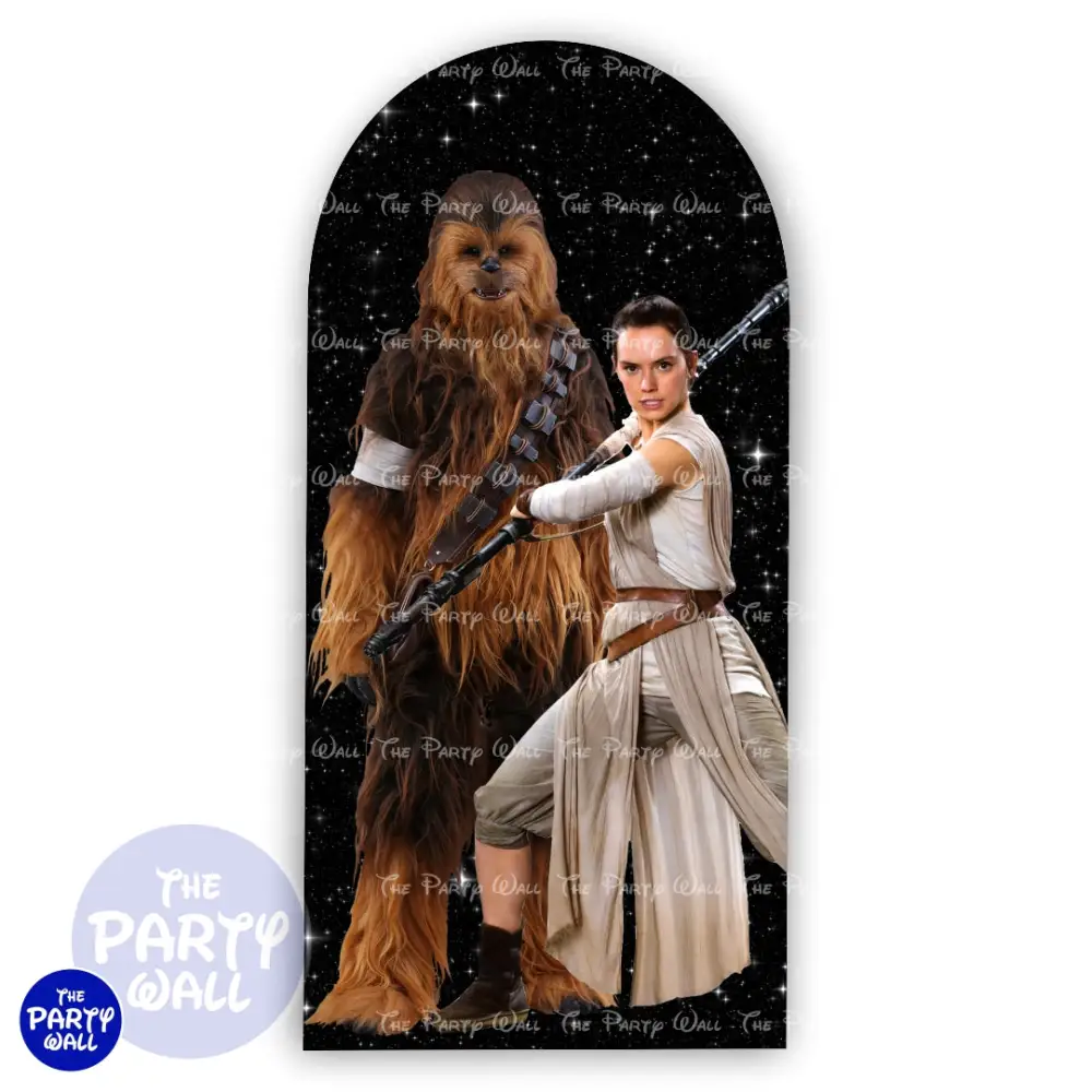 Star Wars - Funda para mampara de punta redonda o rectangular The Party Wall