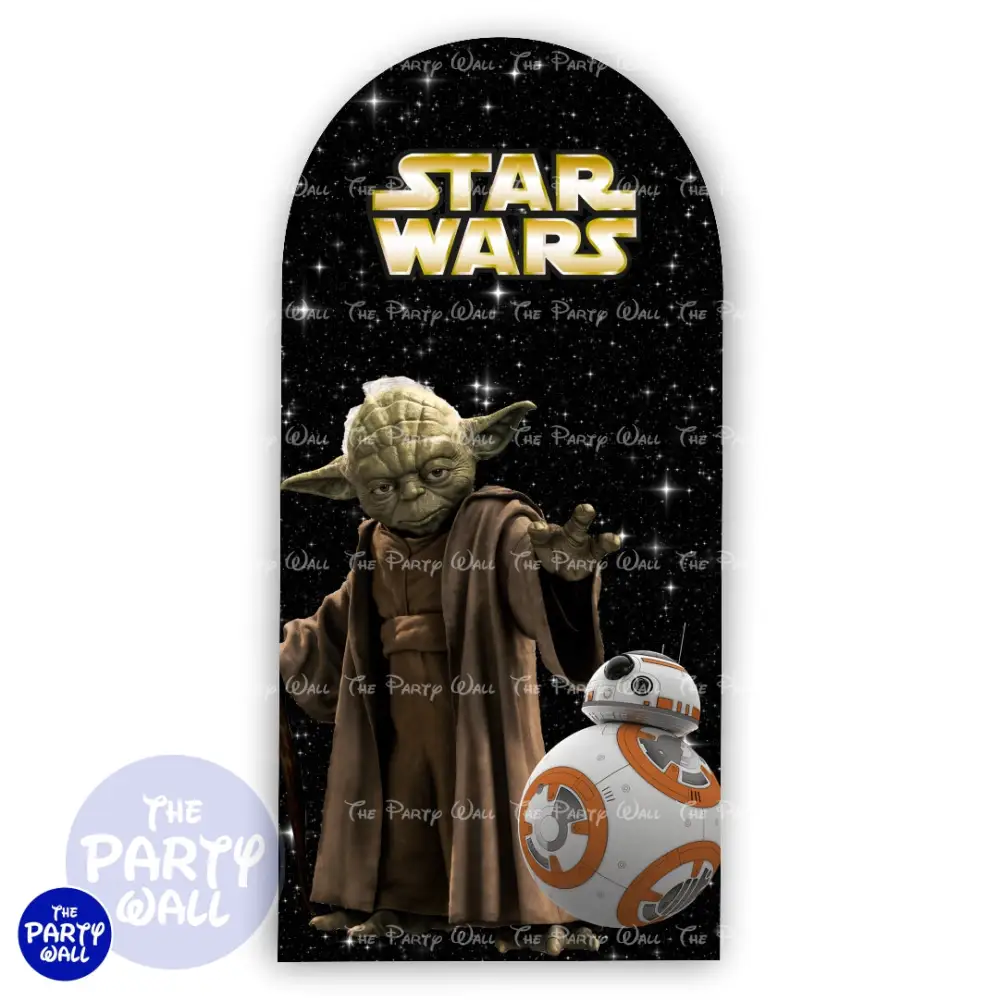 Star Wars - Funda para mampara de punta redonda o rectangular The Party Wall