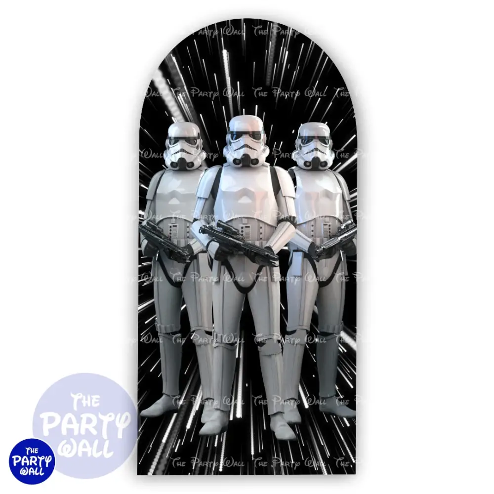 Star Wars - Funda para mampara de punta redonda o rectangular The Party Wall